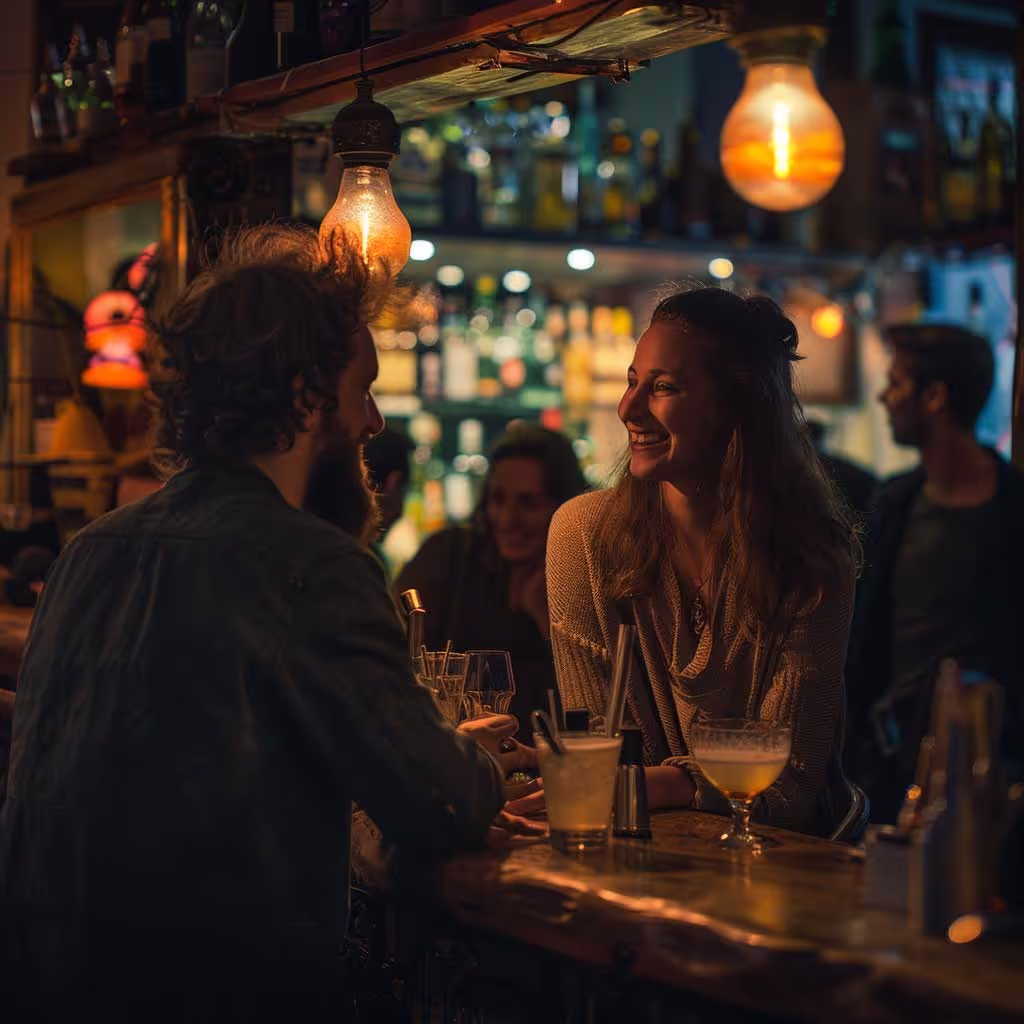 Social Meetup in a Bar Berlin