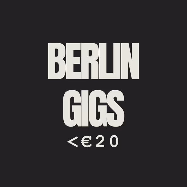 Berlin gigs Channel Profile Picture